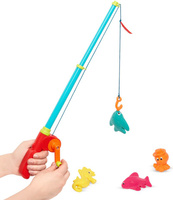 Zestaw do zabawy w łowienie ryb dla dzieci magnetyczna wędka B.Toys BX2090Z