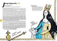 Poczet Królów i Książąt Polskich - książka w sztywnej oprawie, ZT1605-Zuzu Toys, edukacja i historia