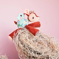 Przytulanka dźwiękowa aktywizująca galopująca Sarenka Stella 83468 Lilliputiens