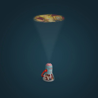 Lampka projektor 3w1 Les Minouchkas Moulin Roty 681361