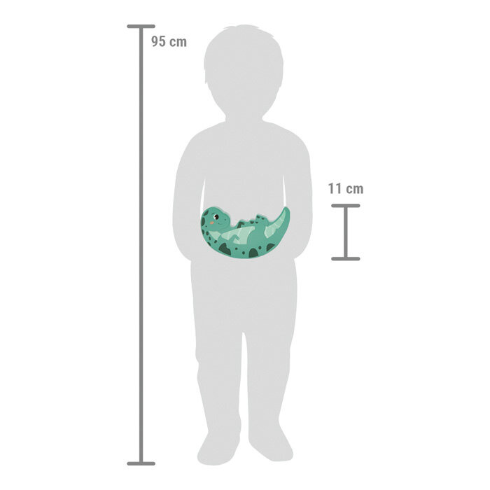 Gra zręcznościowa Balansujący Dino Small Foot 12620 zabawka z klockami drewnianymi