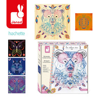 Zestaw kreatywny String Art Zwierzęta 8+, Janod J07912