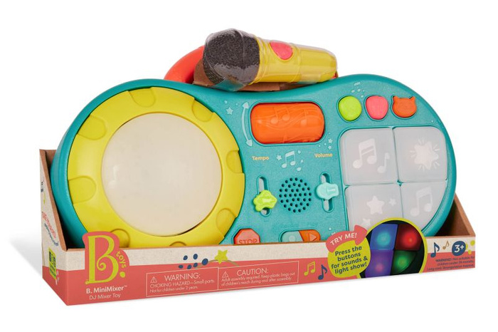 Konsola DJ-a do miksowania muzyki dla dzieci B. MiniMixer B.Toys BX2325Z