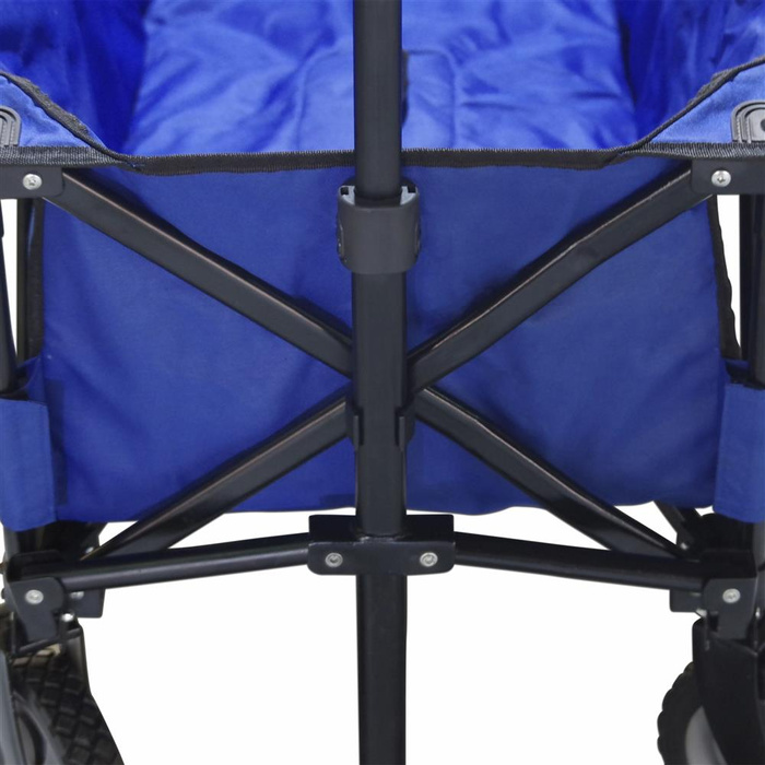 Składany Wózek turystyczny plażowy AXI A031.191.03 z regulowaną rączka Udźwig do 80 kg do transportu rzeczy i zabawek