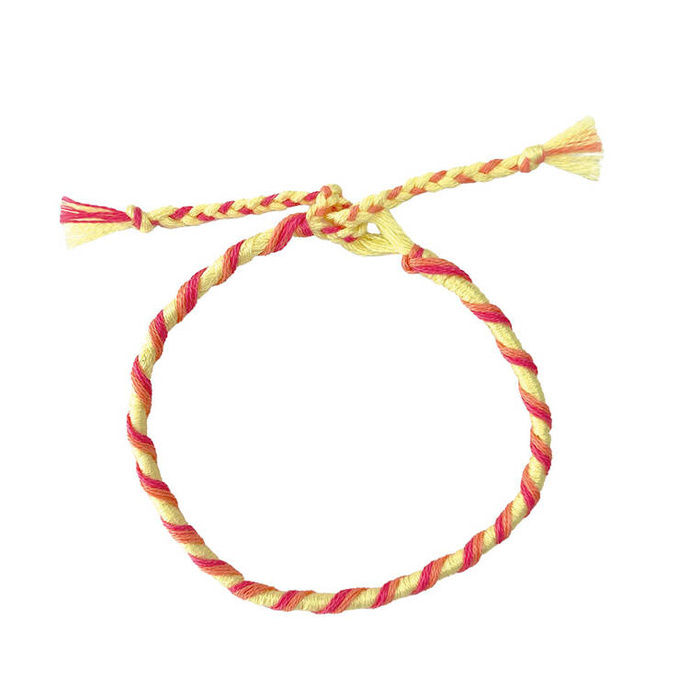 Zestaw kreatywny do tworzenia biżuterii Tęczowe bransoletki 30 szt. J09134 Janod