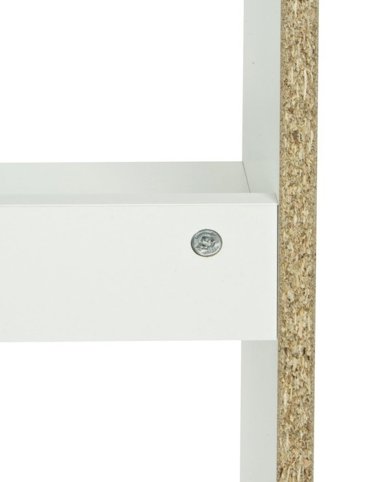 Regał drewniany Biel, meble do pokoju dziecka