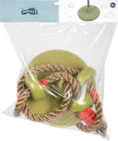 Lina do wspinaczki z huśtawką 2w1 11878-Small Foot, zabawy w plenerze 