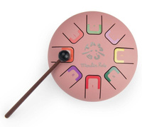 Bębenek językowy różowy Apres La Pluie Moulin Roty 715235 instrumenty dla dzieci