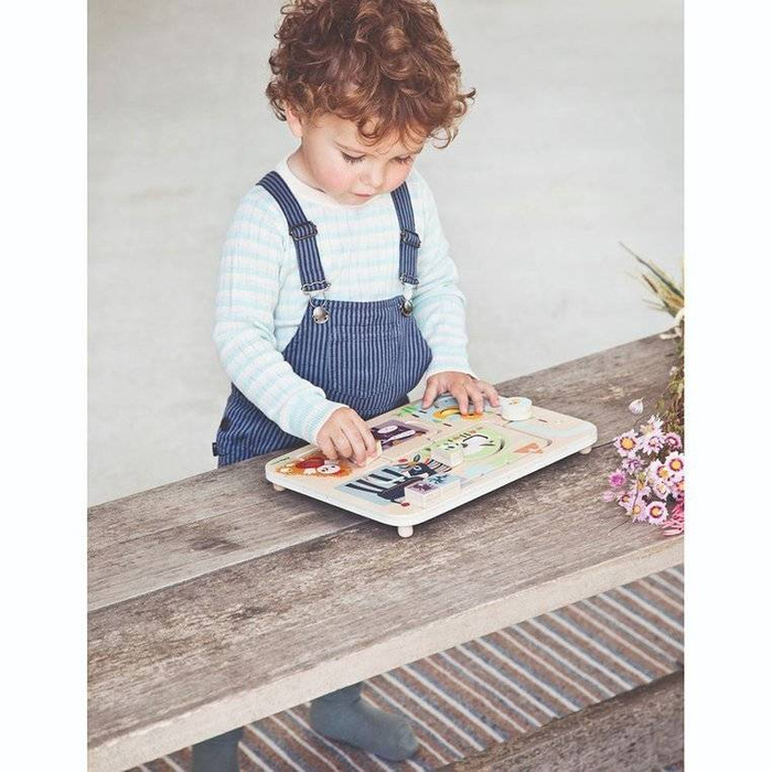 Drewniana tablica labirynt sensoryczny Farma 83339 Lilliputiens