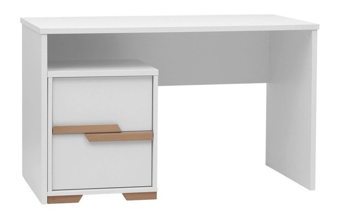 Białe biurko Pinio Snap