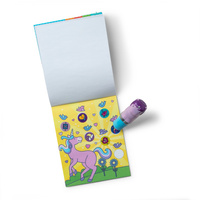 Sticker Wow stempel z naklejkami Purpurowy Jednorożec Melissa & Doug 51103 książeczka z naklejkami