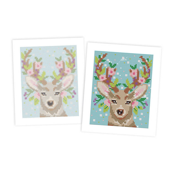 Zestaw kreatywny haft diamentowy Jeleń Janod J07948