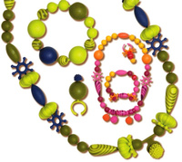 Przezroczysty słoik z koralikami do nawlekania, 300 el.,BX1254-B.Toys