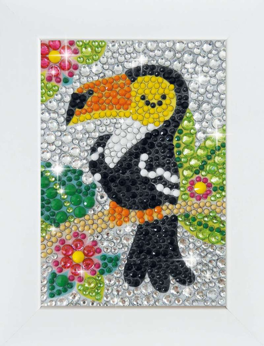 Mozaiki z kryształków - TUKAN DP004-Buki, zestaw artystyczny dla dzieci