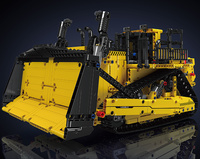 Klocki konstrukcyjne Mould King 15084 Buldożer zdalnie sterowany Model budowlany 1508 elementów