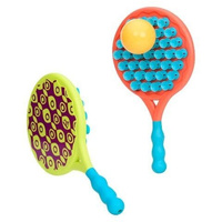 Dwustronne rakietki z piłeczką, BX1526-B.Toys, zabawki na plaże
