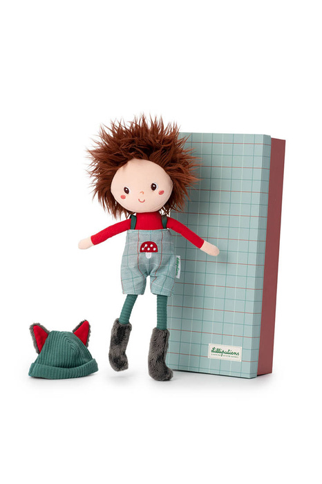 Lalka przytulanka Louis 32cm ozdobne pudełko w kratkę 83487 LILLIPUTIENS