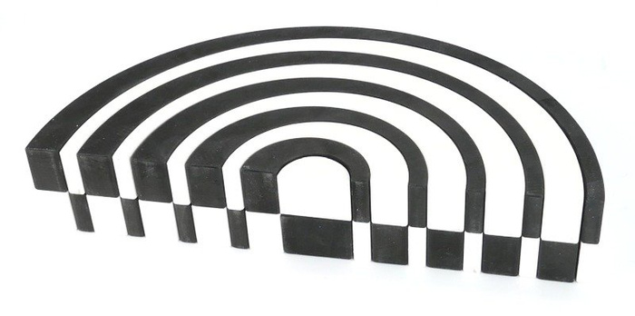 Układanka drewniana Tęcza Duo 78740-Bajo,klocki dla dzieci