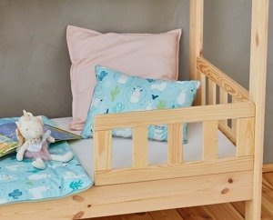 Naturalna Barierka Classic 2 sztuki 160x70 Pinio Łóżka Domki