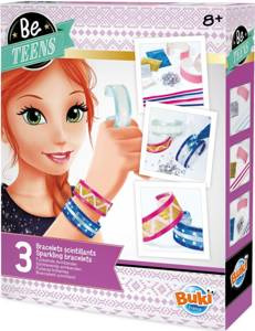 Zrób to sam - BROKATOWE BRANSOLETKI BE204-Buki, zestawy kreatywne dla dzieci