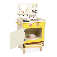 Kuchnia drewniana dla dzieci z 10 akcesoriami Shiny Grandma Janod J06641