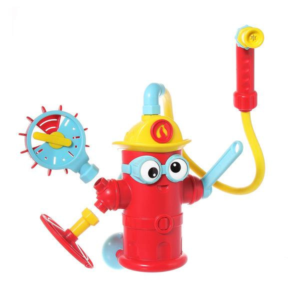 Hydrant Strażak Ready Freddy Yookidoo 40204 interaktywna Zabawka do kąpieli z efektami wodnymi dla małych strażaków