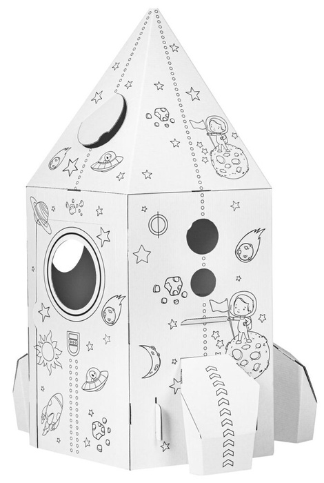 Zabawki z kartonu Niezwykła Rakieta Tektorado 0051