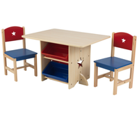 "Star" - stolik dla dzieci i dwa krzesełka, KidKraft - meble do pokoju dziecięcego