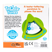Wańka wstańka Kołyszący Dzwoneczek Tobble Tones Fat Brain Toys FA360-1