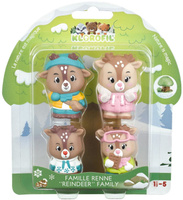 Rodzina reniferów Renne Klorofil 700308 figurki zwierząt dla dzieci