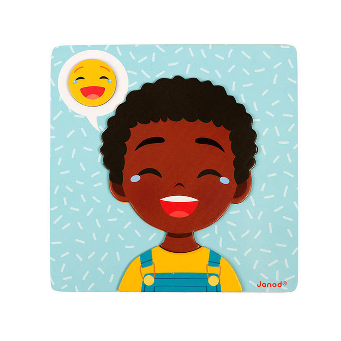 Magnetyczna układanka Emocje, Janod J08038