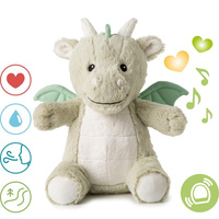 Szumiący Smok z czujnikiem ruchu i pozytywką Cloud b® CLTT-7701-DR LoveLight Buddies Drake the Dragon
