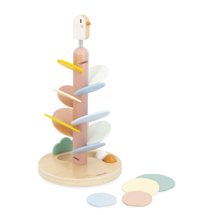 Drewniany kulodrom Ptaszek Sweet Cocoon Janod J04040