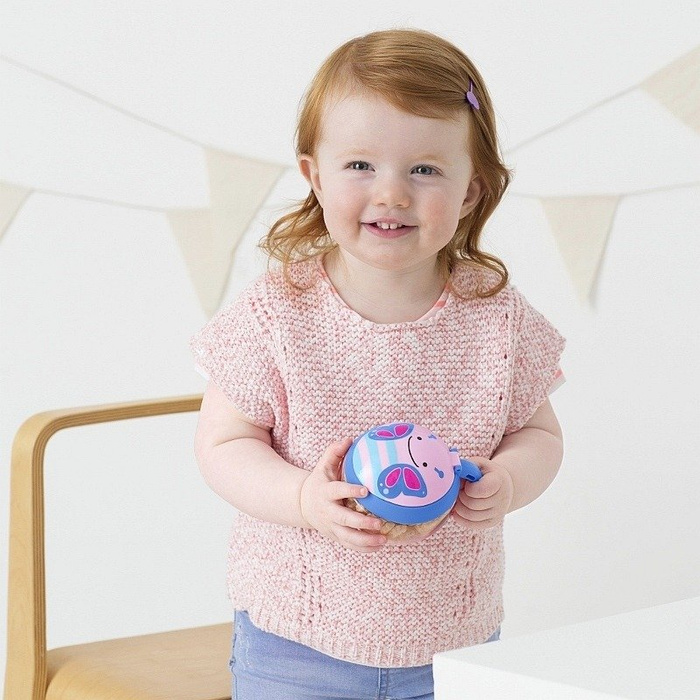 Kubek Niewysypek Motylek, 252565-Skip Hop, akcesoria do karmienia