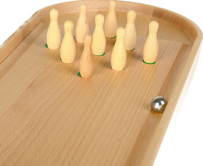 Kręgle stołowe, 120003-Pilch, zręcznościowe gry dla dzieci