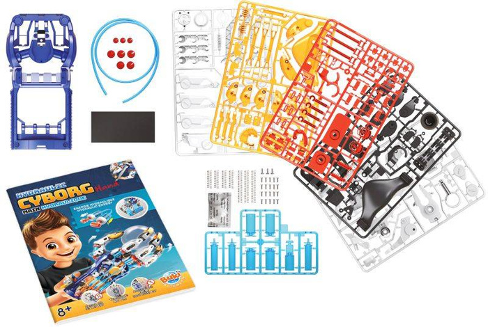 Nauka i zabawa dla dzieci Hydrauliczna ręka cyborga 7508-Buki