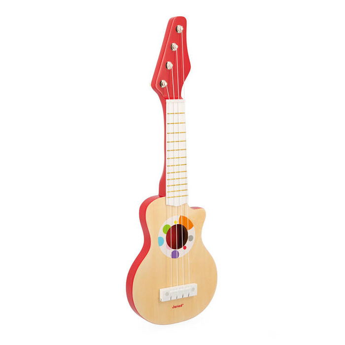 Gitara rockowa dla dzieci Confetti instrument muzyczny Janod J07644