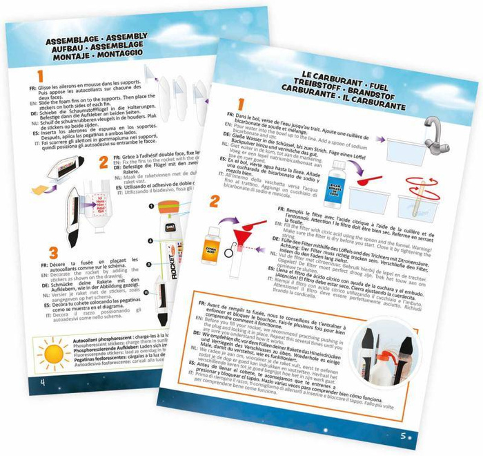 Bezpieczna nauka RAKIETA 2166-Buki, zabawki rozwojowe dla dzieci