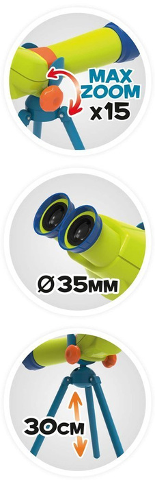 Nauka i zabawa dla dzieci Mini sciences Teleskop 9004 Buki