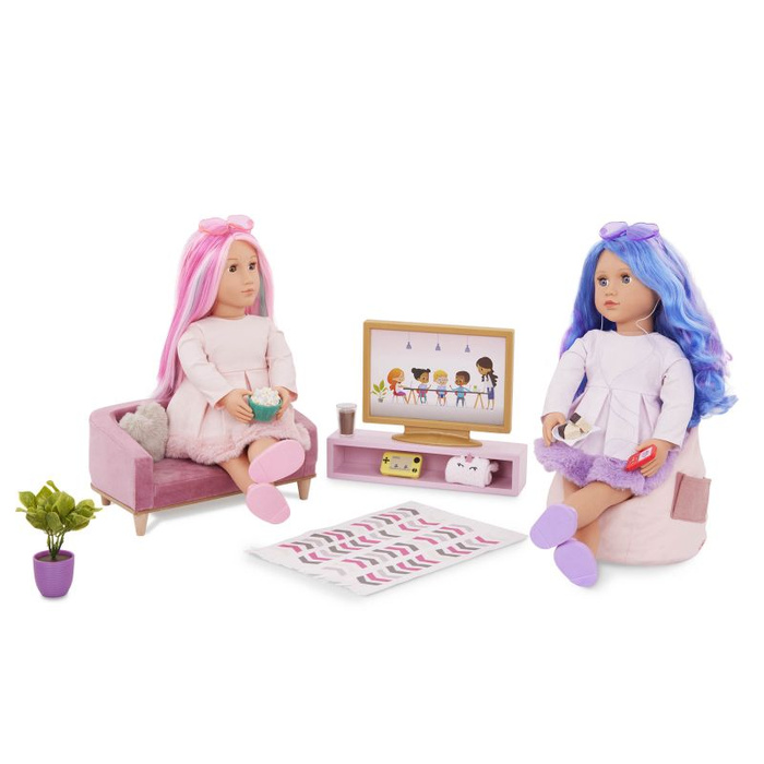 Pufa worek sako do siedzenia dla lalki Bean Bag Chair Our Generation BD35348Z