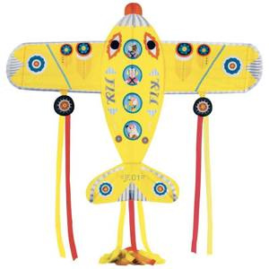 Duży latawiec Samolot DJ02161-Djeco, zabawy w plenerze