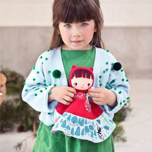 Pacynka na rękę 3w1 Czerwony Kapturek babcia lub wilk 83411 Lilliputiens