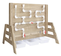 Dwustronna drewniana Ściana CLASSIC WORLD EDU CW70065 dla dzieci do zabawy i eksperymentów z wodą i piaskiem