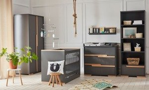 Biel kolekcja Pinio Snap, zestaw mebli do pokoju dziecięcego V