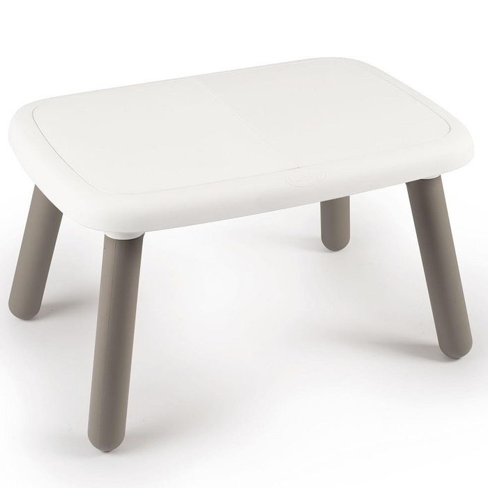 Biały Stolik ogrodowy lub do pokoju Smoby 880405 funkcjonalny i nowoczesny design