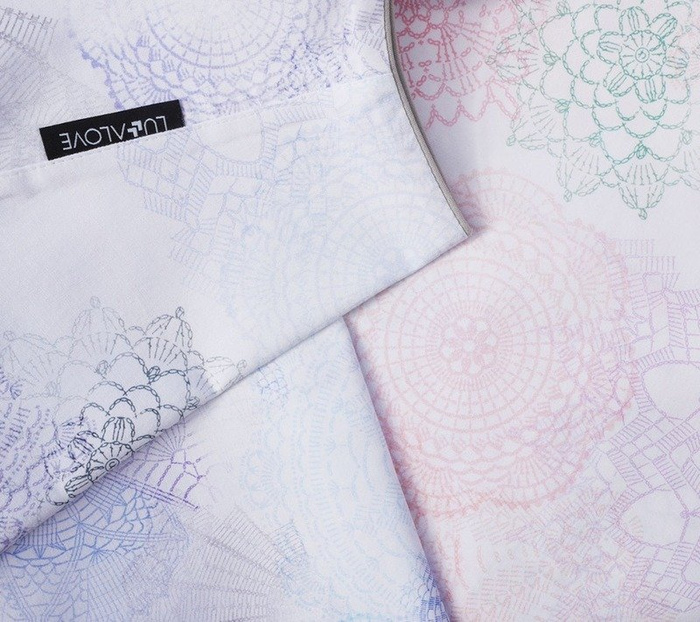 Rożek niemowlęcy Boho róż LL5862-Lullalove, wyprawka dla noworodka