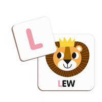 Magnetyczna układanka Polski Alfabet Magnetibook J02593-Janod, układanki dla dzieci