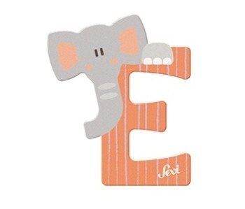 Mały alfabet Głoska E i słonik 83005-Sevi, Literki dla dzieci