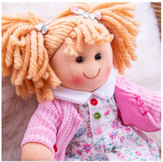 Lalka Paulina (30 cm), BJD005-Bigjigs Toys, lalki dla dzieci