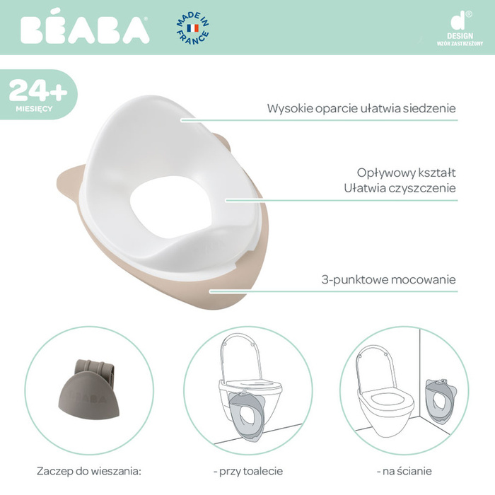 Nakładka na toaletę dla dziecka Clay Beaba 920421